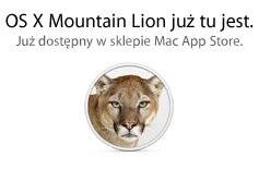 OS X Mountain Lion już dostępny.