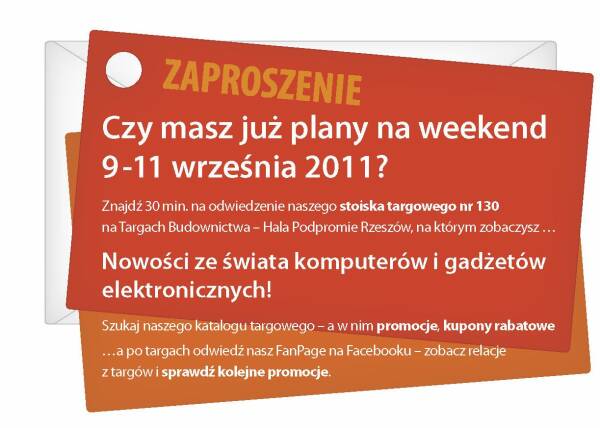 Czy masz juz plany na weekend 9-11 września 2011 ??