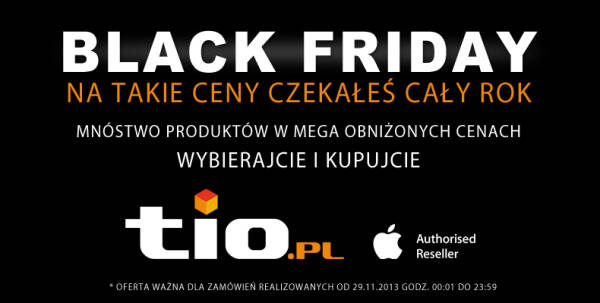 Black Friday w sklepie TiO.pl