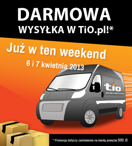 Darmowa wysyłka w TiO.pl