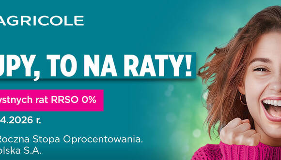 Wiosenne raty w TiO! RRSO 0%!