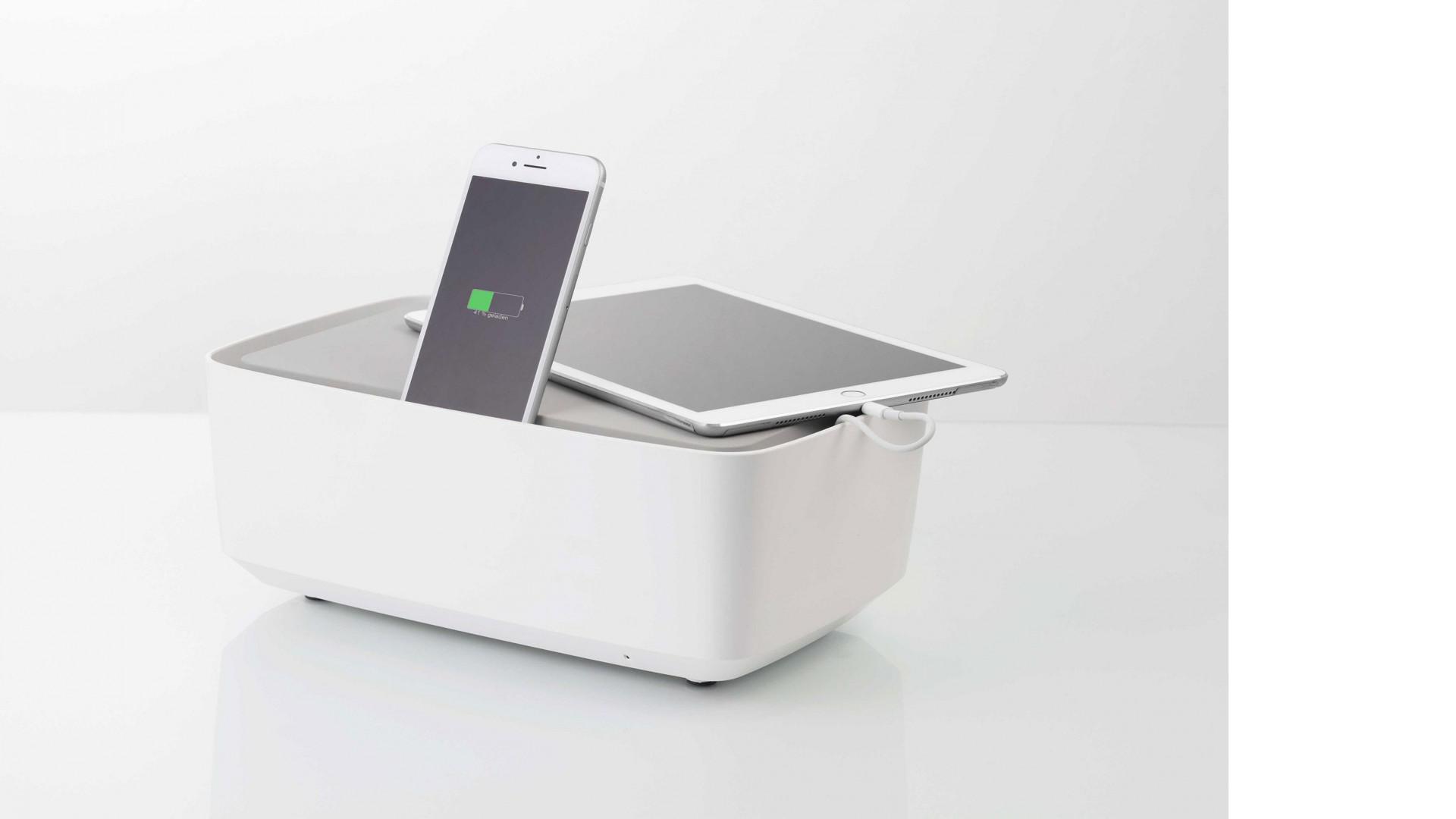 TiO.pl Eksperci Apple: Organizer kabli KMP Protective Box EU - bały