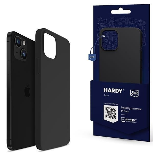 TiO.pl Eksperci Apple: Etui do iPhone 14 3mk Hardy Case - szare/grafitowe