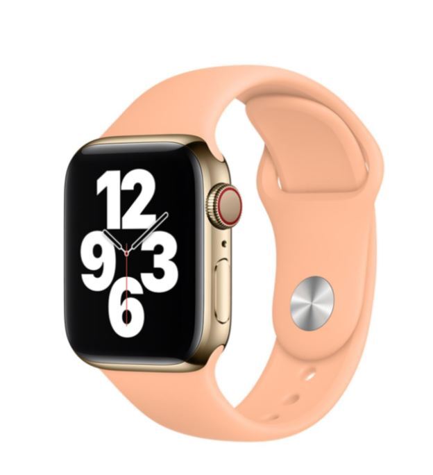 TiO.pl Eksperci Apple: Apple Pasek silikonowy 38/40/41/42 mm w kolorze Cantaloupe