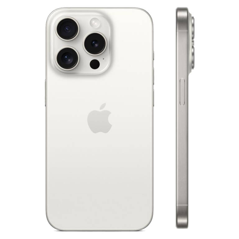 Apple iPhone 15 Pro 512GB - tytan biały | iPhone 15 Pro