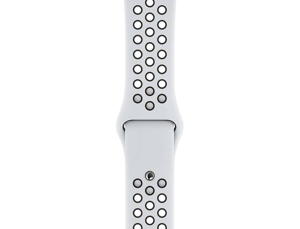 Apple Watch S4 Nike 40mm Srebrny z paskiem Nike w kolorze platyny