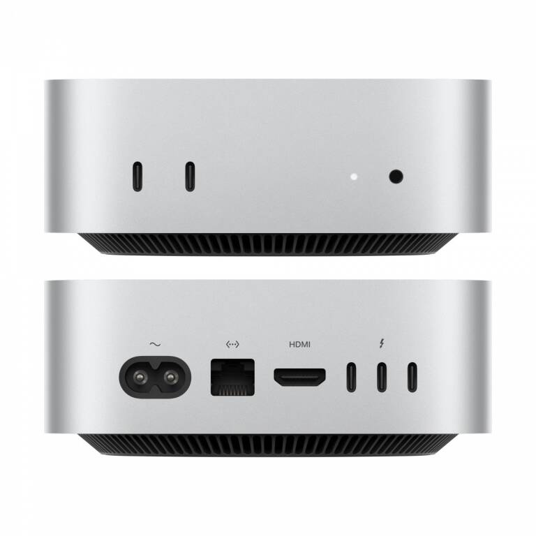 M4 Macmini 16G 256G +付属品 Apple Mac mini M4 10 CPU/10 GPU 16GB 256GB SSD srebrny