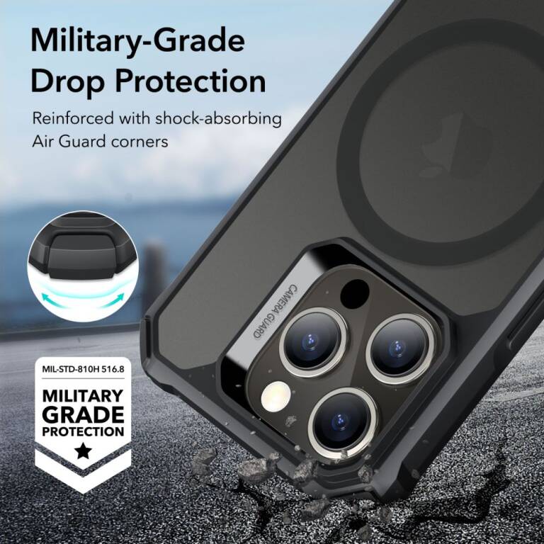 Etui do iPhone 15 Pro Max ESR Air Armor Magsafe - czarne