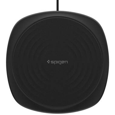Ładowarka indukcyjna SPIGEN F305W FAST CHARGER - czarna