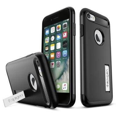 Etui do iPhone 7/8/SE 2020 Spigen Rugged - czarne