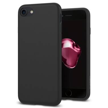 Etui do iPhone 7/8/SE 2020 Spigen Liquid - Czarny