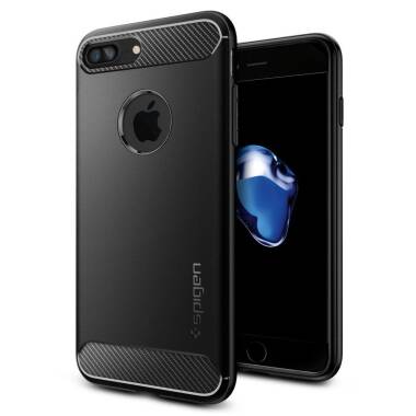 Etui do iPhone 7/8 Plus Spigen Rugged Armor - czarne