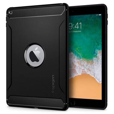 Etui do iPad 2017/2018 Spigen Rugged Armor - czarne