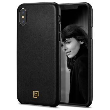 Etui do iPhone Xs/X Spigen La Manon Calin - czarne