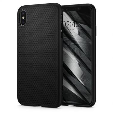 Etui do iPhone Xs Max Spigen Liquid Air - czarne