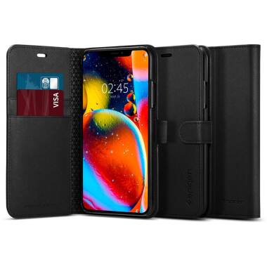 Etui do iPhone 11 Pro Spigen Wallet - czarne 