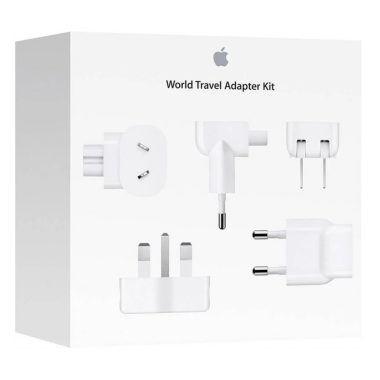 Adapter Apple World Travel Adapter Kit - biały