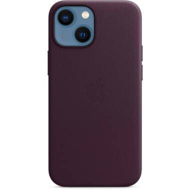 Etui do iPhone 13 mini Apple Leather Case - Dark Cherry 