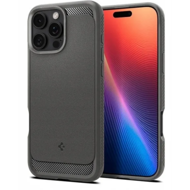 Etui do iPhone 16 Pro Max Spigen Rugged Armor MagSafe gray Rzeszów