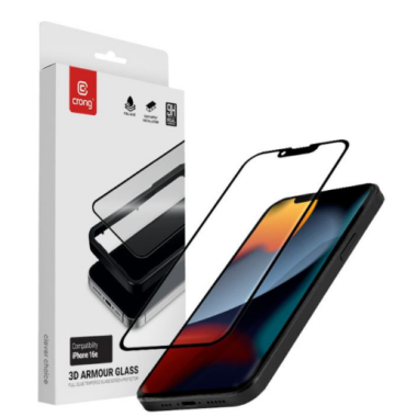 Szkło hartowane iPhone 17e 16e 14 13 13 Pro Crong 3D Armor Glass