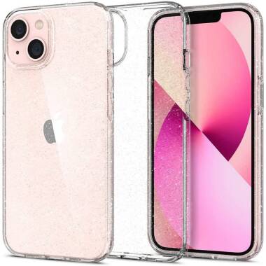 Etui do iPhone 13 mini Spigen Liquid Crystal Glitt - Przeźroczyste