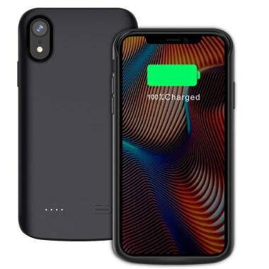 Etui z baterią Tech-Protect 6000mAh do iPhone Xr czarne