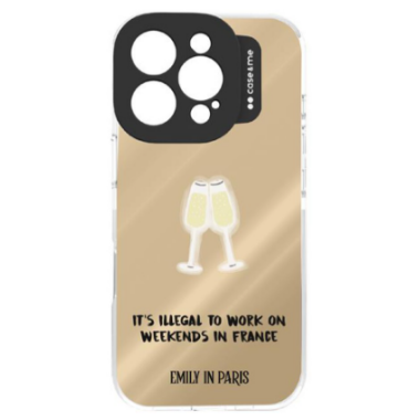 Etui do iPhone 16 Pro PURO Emily in Paris Rose