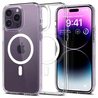 Etui do iPhone 14 Pro Max Spigen Ultra Hybrid - Przeźroczyste