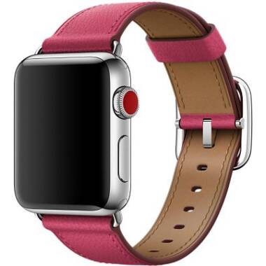 Pasek do Apple Watch 42/44mm Apple Modern Buckle - amarantowy