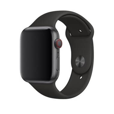 Pasek do Apple Watch 42/44mm Apple Silicone - czarny