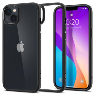 Etui do iPhone 14 Plus Spigen Ultra Hybrid - Czarny mat