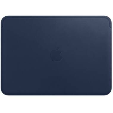Etui skórzane  do Macbook 12 Leather Sleeve - nocny błękit