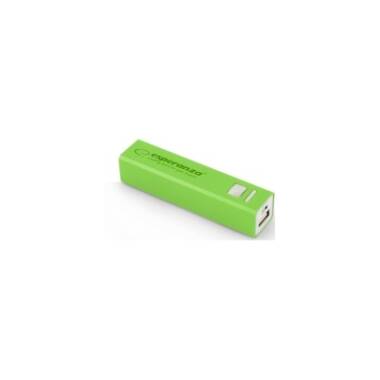 Bateria zewnętrzna Esperanza ERG 2400mAh - zielona