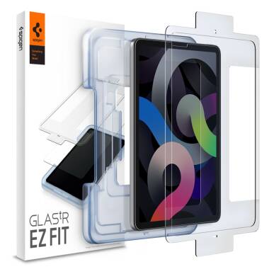 Szkło hartowane do iPad Air 4 Spigen Glas.TR EZ Fit