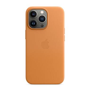 Etui do Apple iPhone 13 Naturalna skóra z MagSafe - Jasny Brąz