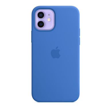 Etui do iPhone 12/12 Pro Apple Silicone Case - adriatycki błękit