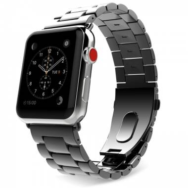 Bransoleta do Apple Watch 42/44mm TECH-PROTECT Stainles - czarna