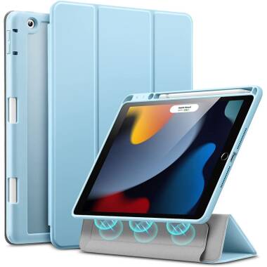Etui iPad 10,2 ESR Rebound Hybrid Case Pro Frosted Blue