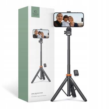 Selfie Stick Tech-Protect L03S Wireless Tripod - czarny