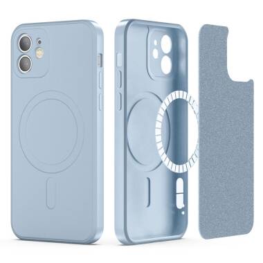 Etui do iPhone 11 TECH-PROTECT Icon MagSafe Sky - Niebieski 