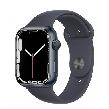 Apple Watch S7 41mm GPS w kolorze północy - pasek sportowy w kolorze północy