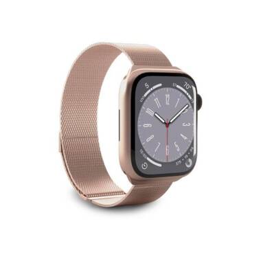 Pasek do Apple Watch 38/40/41mm Puro Milanese - różowe złoto