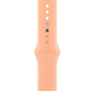 Apple Pasek 44 silikonowy w kolorze Cantaloupe - pomarańczowy