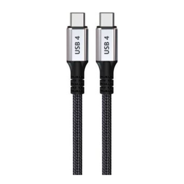 Kabel USB C Thunderbolt 4 TB 2m 100W 40Gbps 5K kabel video 2m