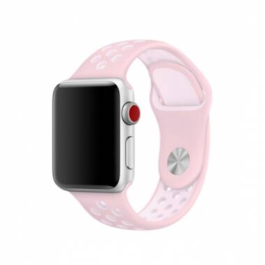 Pasek do Apple Watch 44/45/49 mm TECH-PROTECT Softband - różowy
