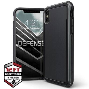 Etui do iPhone X/Xs X-Doria Defense Ultra - czarne