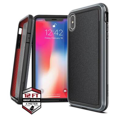 Etui do iPhone Xs Max X-Doria Defense Ultra - czarne 