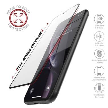 Szkło hartowane do iPhone 11/ XR X-Doria Defense Glass Full Cover