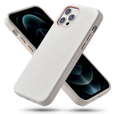 Etui do iPhone 12/12 Pro ESR Metro Premium - białe