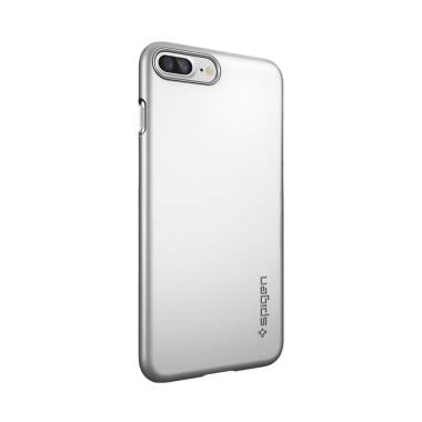 Etui do iPhone 7 Plus/ 8 Plus Spigen Thin Fit  - srebrne